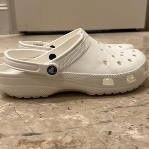 White Crocs size 13 Men